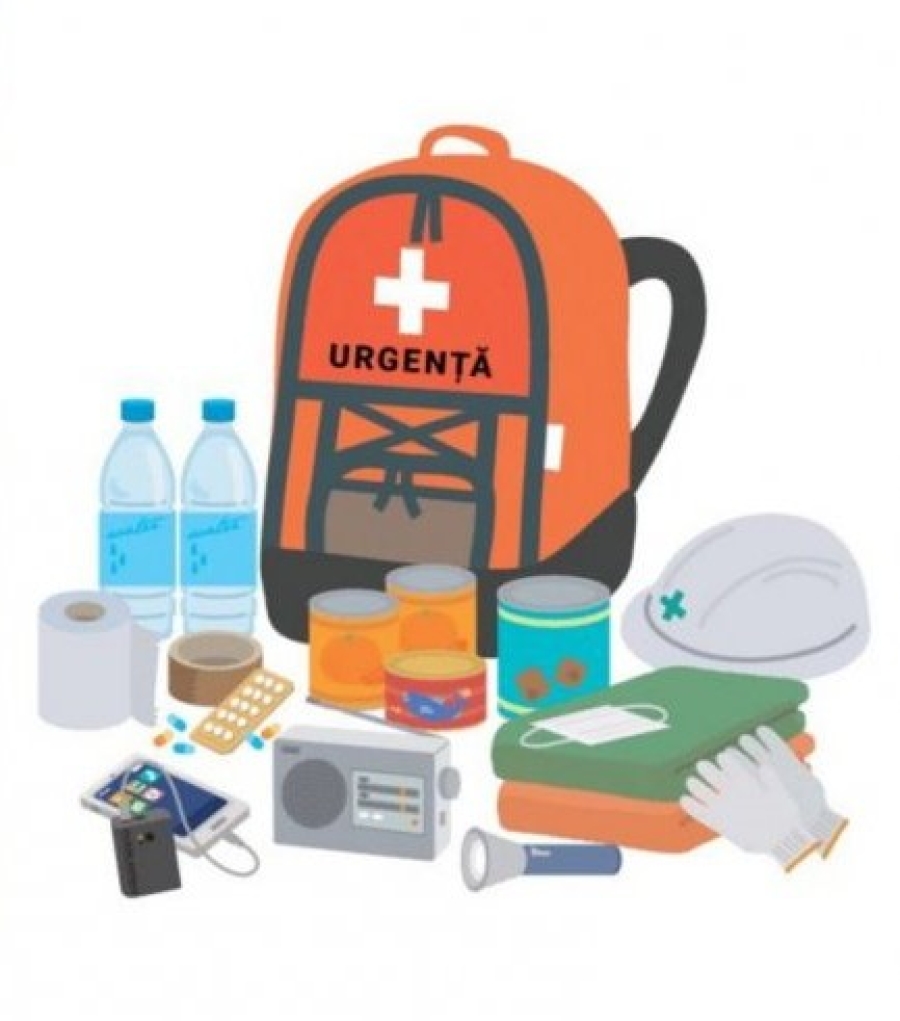 Ce trebuie să conţină rucsacul de urgenţă în caz de cutremur