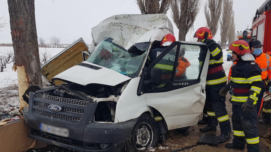 Brăilean mort într-un accident în județul Tulcea