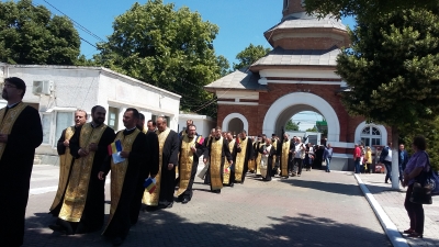 Mii de gălăţeni, la procesiunea de Înălţare