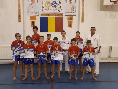 Sportivii gălăţeni de la Sakura Kiai s-au întors cu două titluri naţionale şi multe medalii de la Buzău