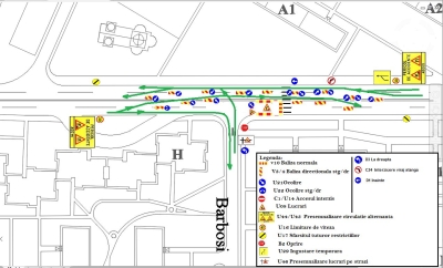 Accident de teren pe str. Combinatului. Restricţii de trafic în zonă