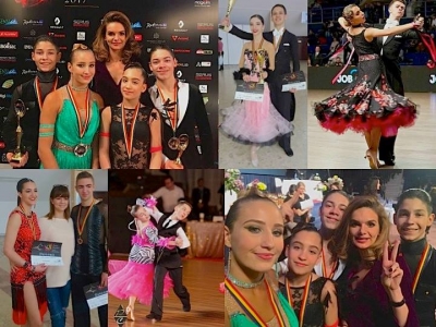 Fantezia s-a întors cu patru medalii de la Dance Masters