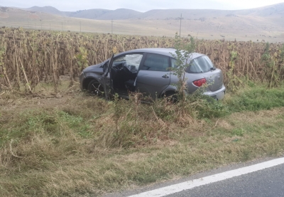 Gălăţean rănit într-un accident cu 3 maşini la Tulcea