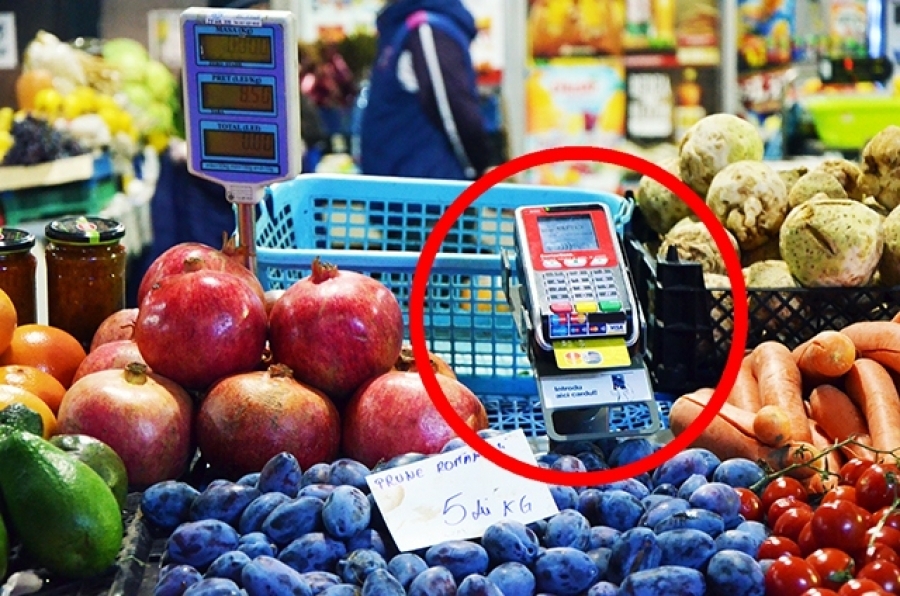 POS la tarabele din Piaţa Centrală, de săptămâna viitoare