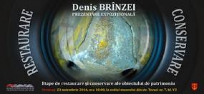 Expoziţie despre restaurarea şi conservarea obiectelor de patrimoniu