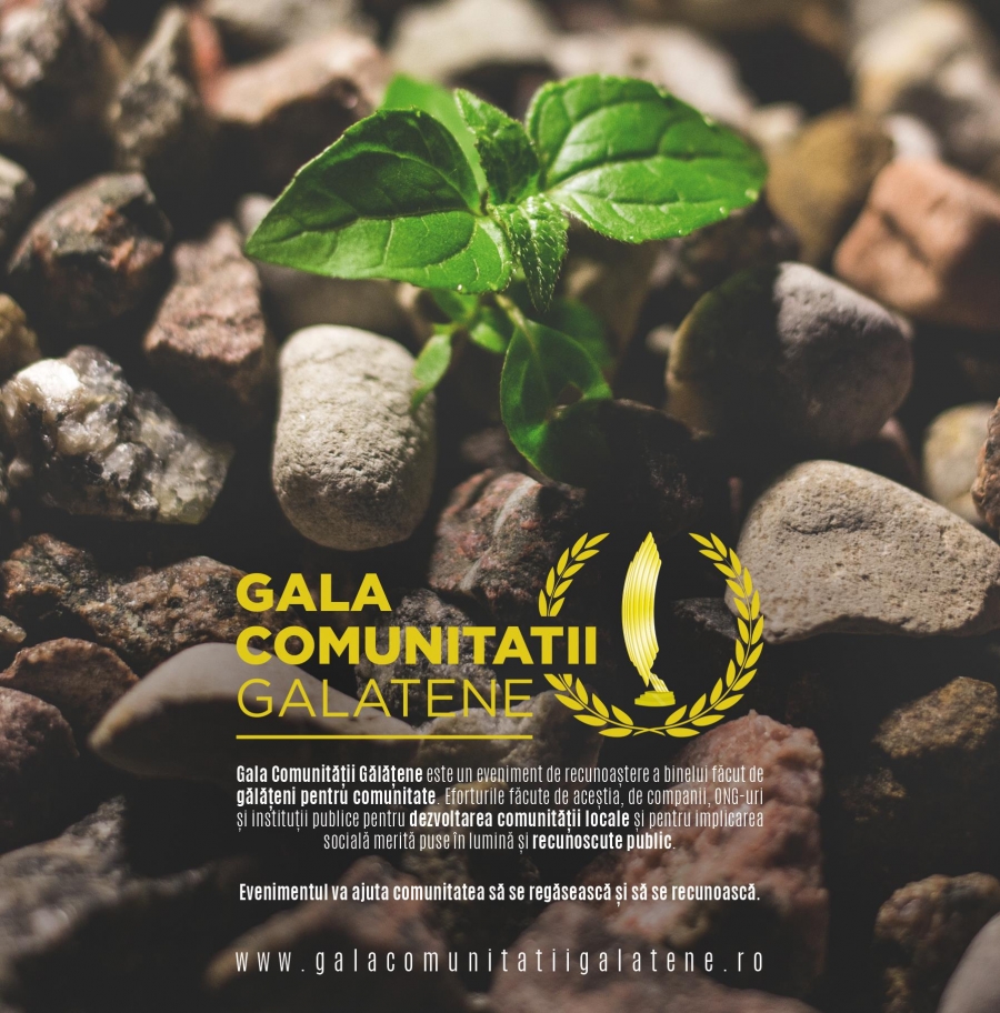 Gala Comunităţii Gălăţene premiază schimbarea în bine
