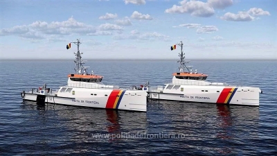 DAMEN va construi două nave maritime de patrulare pentru Poliţia de Frontieră Română
