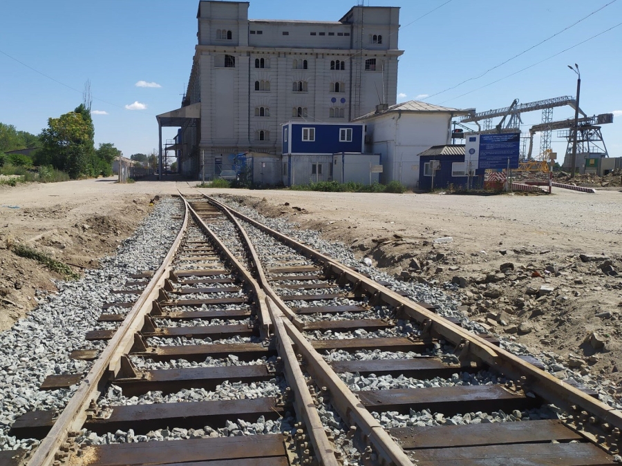 A fost redeschisă şi linia de cale ferată cu ecartament normal din Portul Galaţi