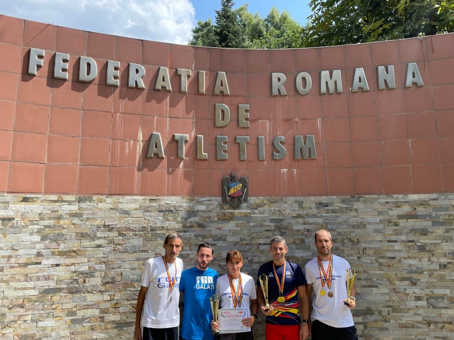 Șase medalii de aur, trei de argint și un bronz pentru atleții de la CSM Dunărea Galați la Naționalele Masters