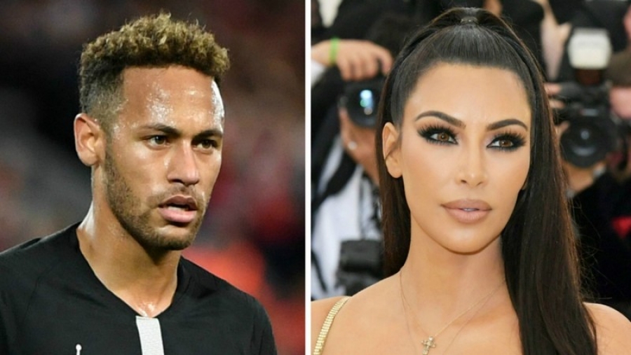 Neymar, comparat cu Kim Kardashian