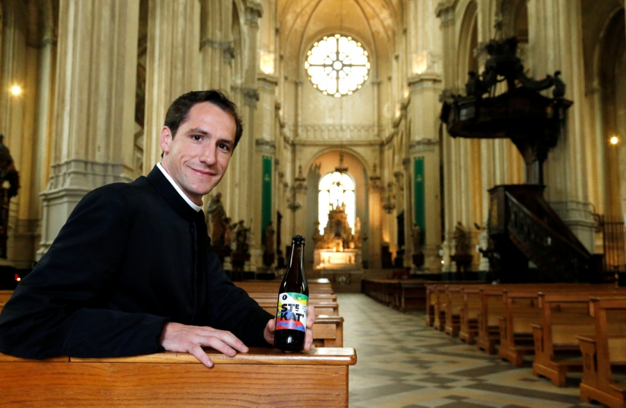 O biserică din Bruxelles lansează propria marcă de bere