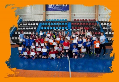 Cupa Iepuraşului la minihandbal a adus bucurie pe chipurile copiilor