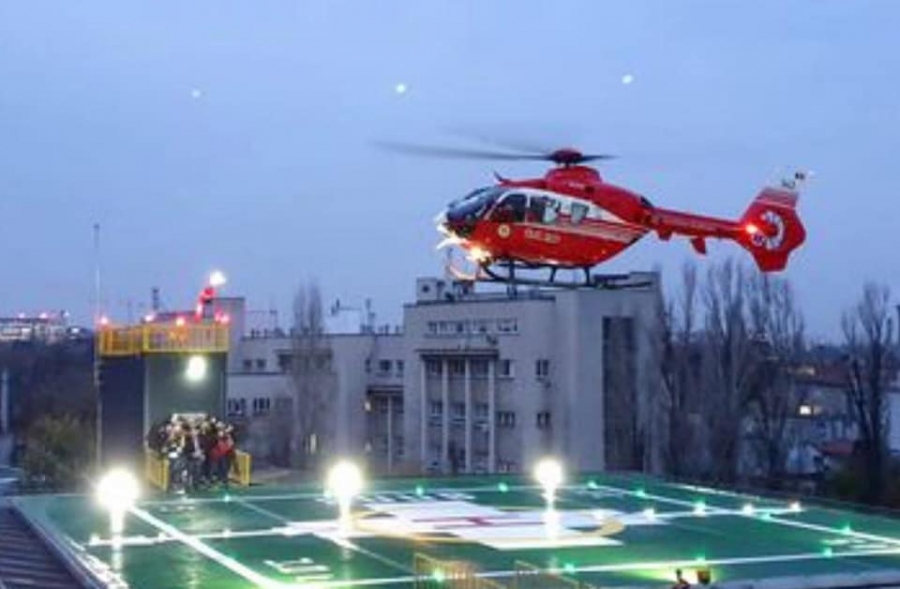 Încep lucrările pentru realizarea heliportului SMURD de la Spitalul Judeţean Galaţi