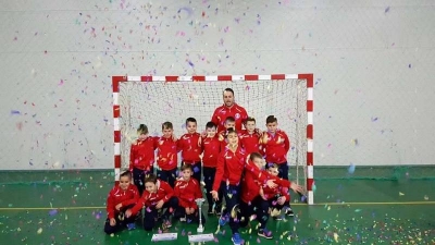 Grupa 2009 de la Şcoala de Fotbal Oţelul vrea să urce pe podium