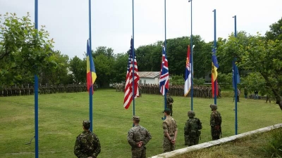 Solidaritate în familia NATO din poligonul Smârdan