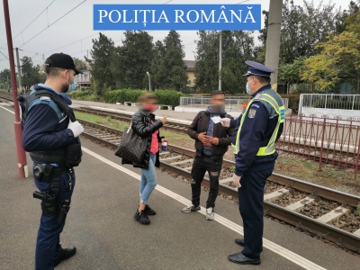 Razii de amploare în gările din județul Galați (FOTO)