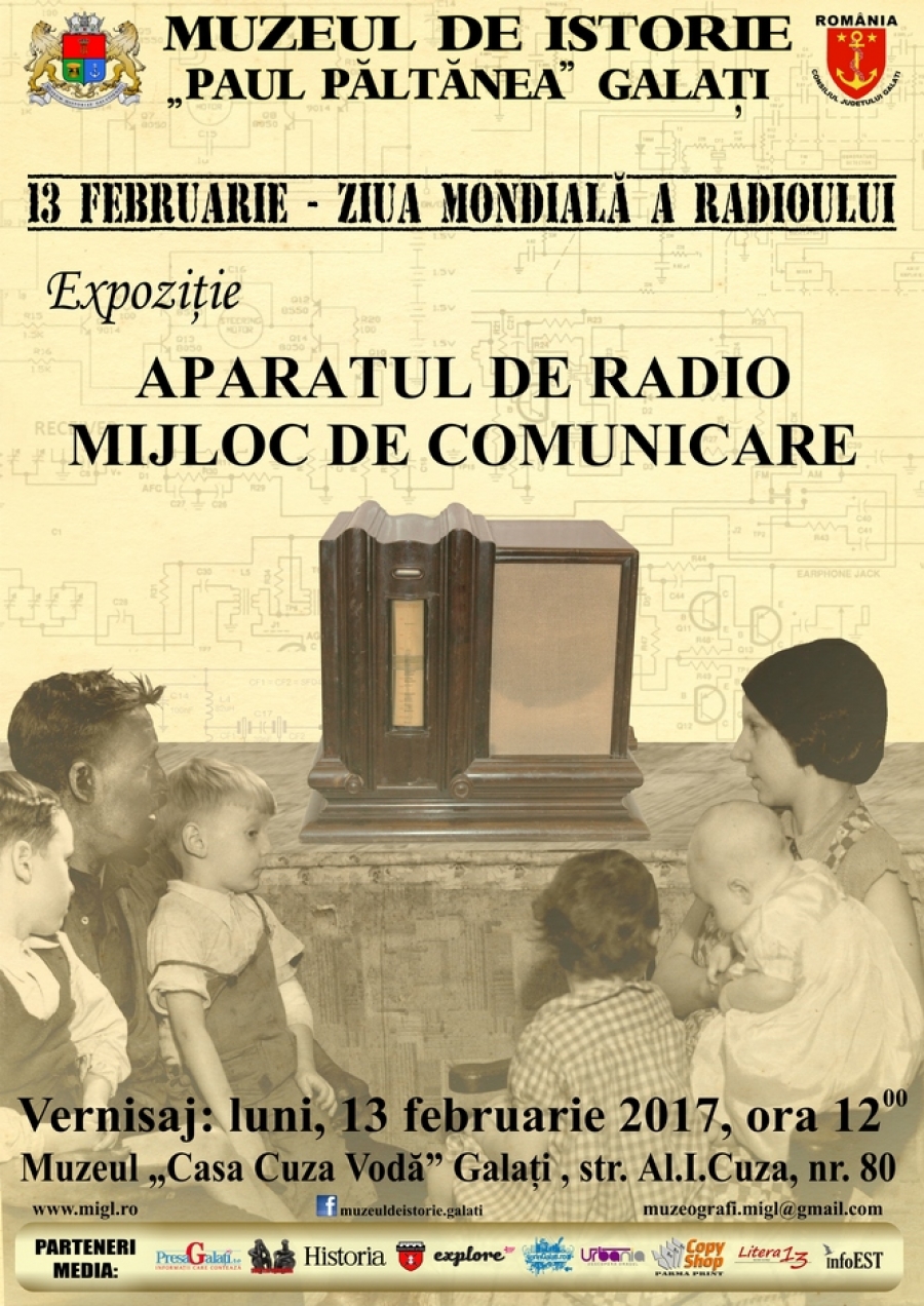 Expoziţie: Aparatul de radio, mijloc de comunicare
