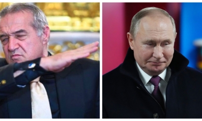 Becali speriat de Putin: "La palat, am un buncăr placat cu plumb"