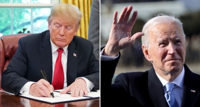 SUA: Preşedintele Joe Biden spune că Donald Trump i-a lăsat o scrisoare ''foarte generoasă''