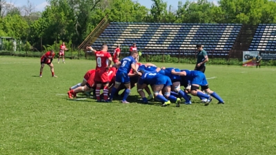 Rugbiştii de la CSM Galaţi au cedat pe final la Iaşi