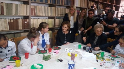 Principesa Margareta, la Centrul de zi pentru Copii Sf. Spiridon
