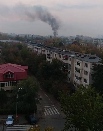 Incendiu în cartierul Ţiglina 1