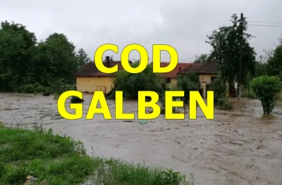 COD GALBEN de inundaţii în judeţul Galaţi