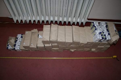 16.000 de þigarete de contrabandã descoperite de poliþiºtii de frontierã