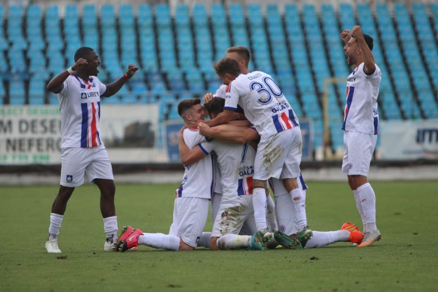 După victoria cu FC Braşov, Oţelul a urcat în fotoliul de lider