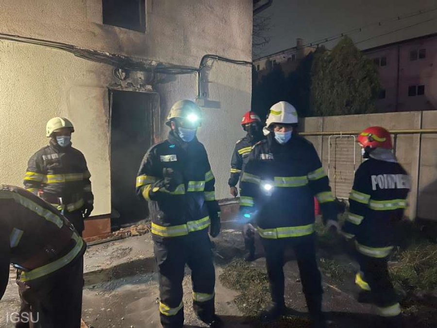 BREAKING NEWS: Incendiu la Spitalul de Boli Infecţioase Ploieşti