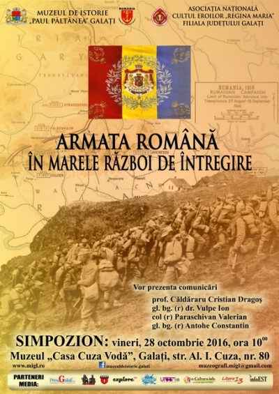 Simpozion: Armata română în marele război de întregire