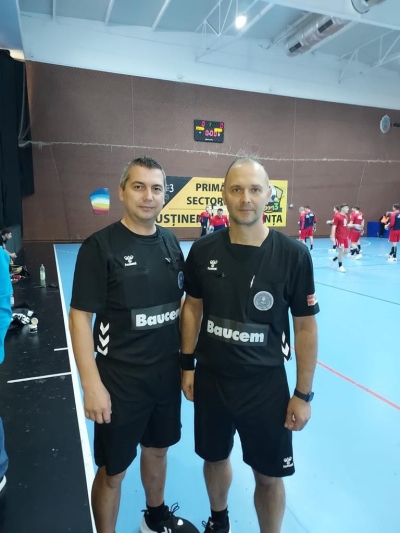 Arbitrii gălăţeni fluieră în Liga Zimbrilor