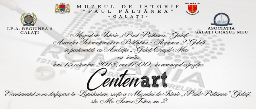Expoziţie de embleme militare, în Lapidarium