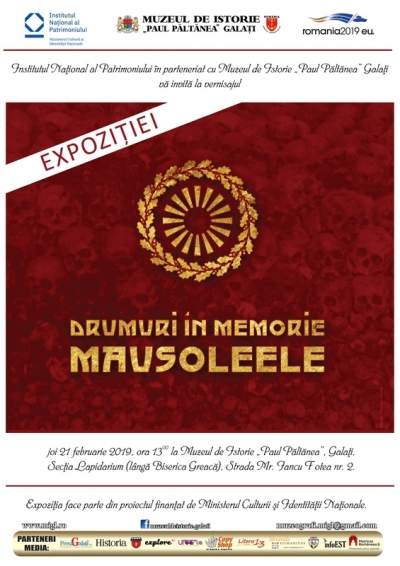 Expoziţia "Drumuri în memorie. Mausoleele" ajunge în Galaţi