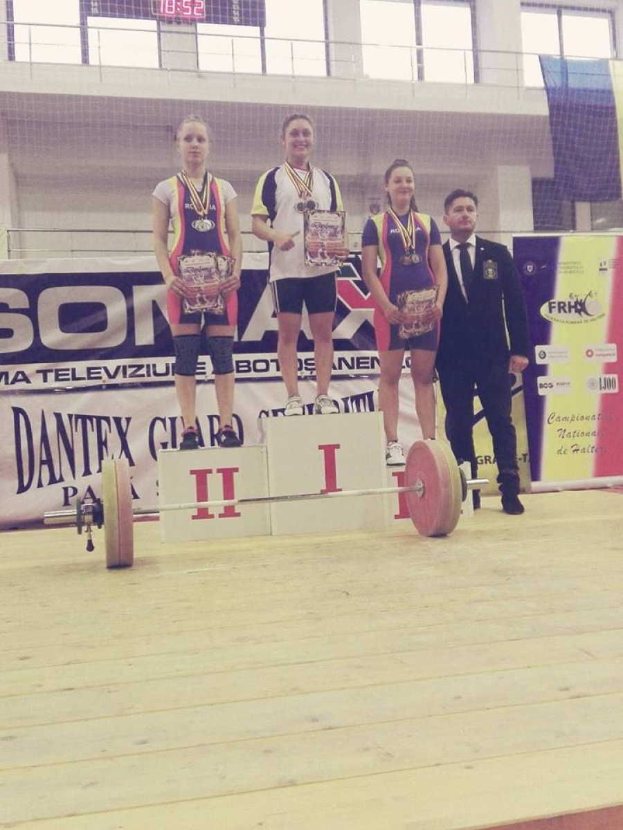 Gălăţenii Mariana Tăbăcaru şi Petrică Bălăuţă, triplii campioni naţionali