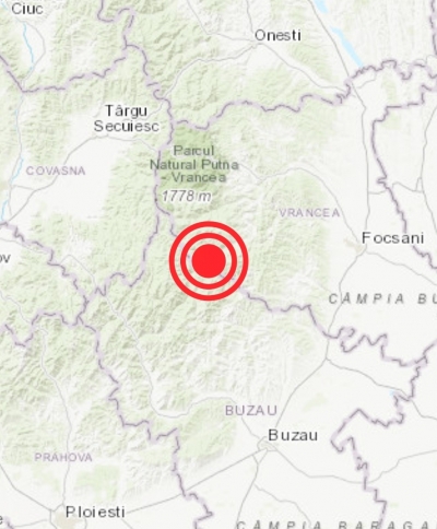 Cutremur de 4.4 grade în Vrancea