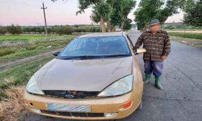Sexagenar la volan, fără permis de conducere