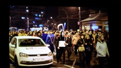 Peste 2000 de protestatari în stradă. Galațiul strigă ”Uniți salvăm toată România”