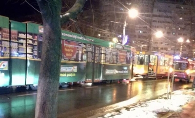 Tramvaie blocate la McDonald's: Un pasager a decedat