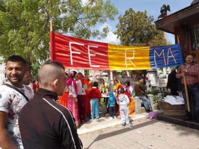 Fostul bulibaşă, pomenit cu tricolorul
