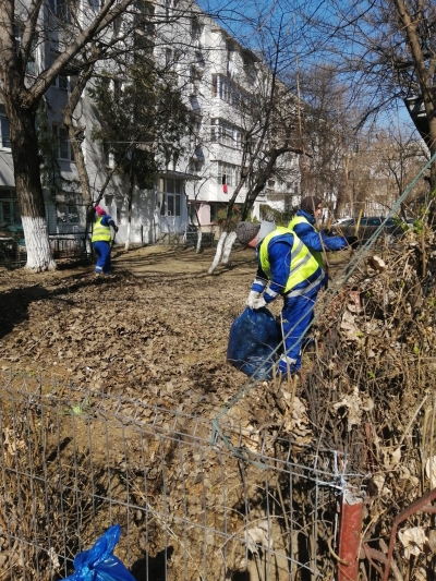 SP Ecosal Galaţi: Curăţenia de primăvară se desfăşoară până pe 21 aprilie