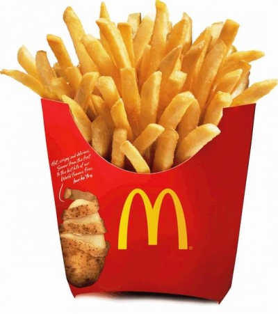 Savuroşii cartofi McDonald\'s au 18 ingrediente invizibile