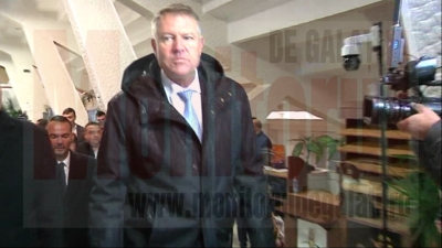 Klaus Iohannis la Galați - între promisiuni legate de infrastructură și avertisment pentru bugetarii PSD angajaţi pe sistem PCR (pile, cunoştinte şi relații)