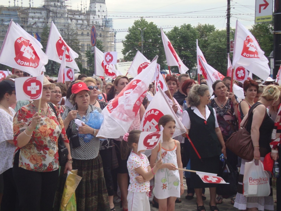 Federaţia „Solidaritatea Sanitară” mută protestele în stradă