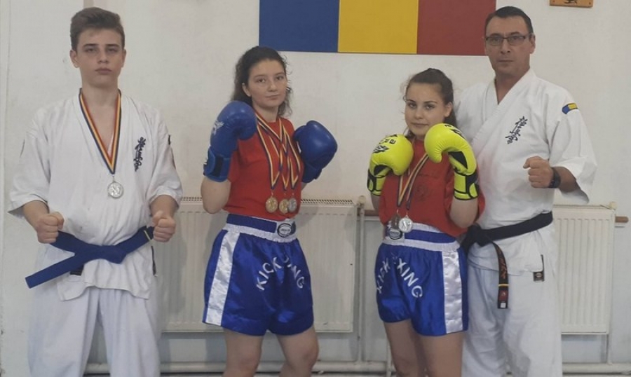 Sakura Kiai s-a întors cu şase medalii de la Buzău. Gabriela Luciana Bucur a devenit vicecampioană naţională