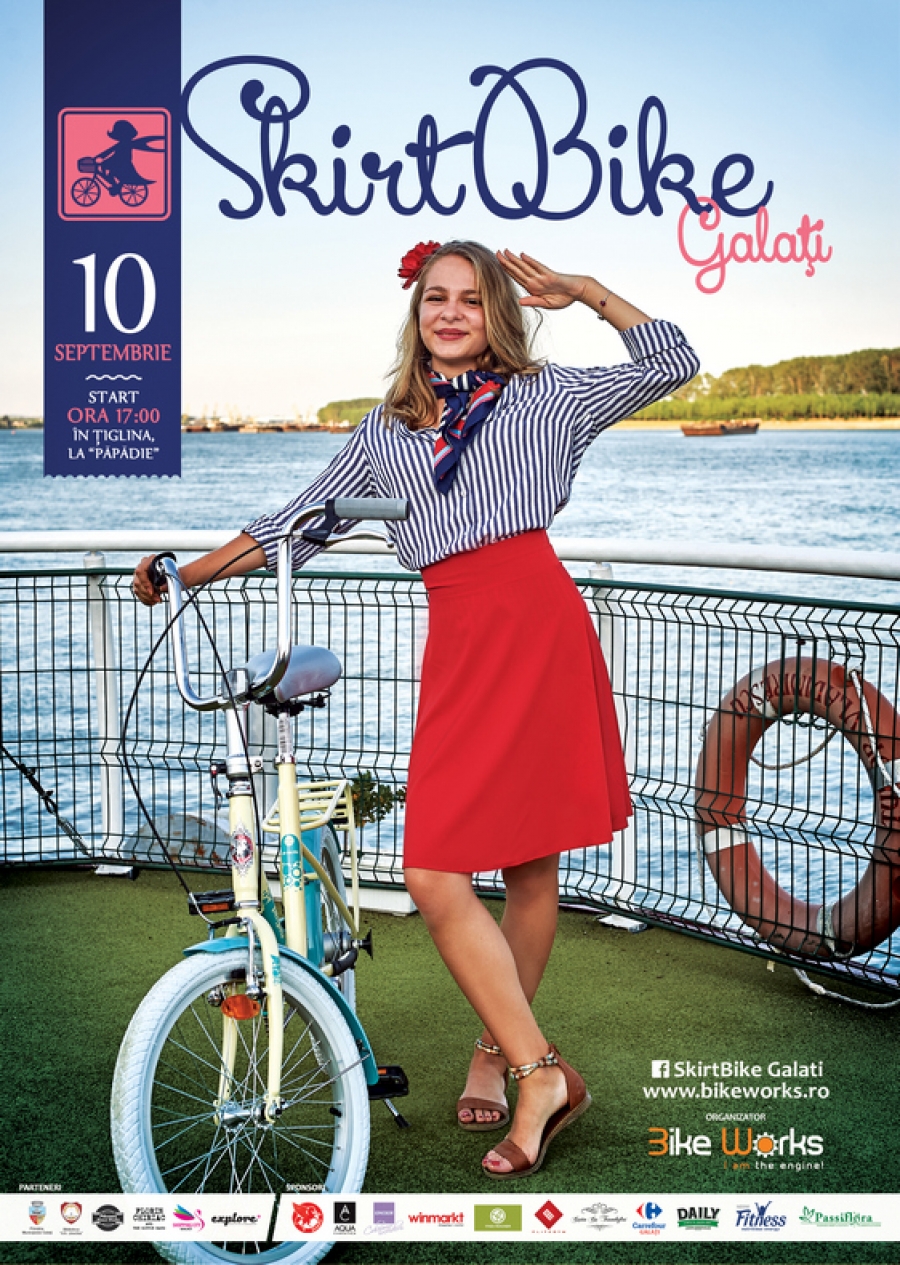 Skirt Bike Galaţi revine şi invită gălăţencele la plimbare