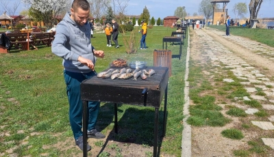 De Buna Vestire, gălățenii au luat cu asalt Balta Zătun