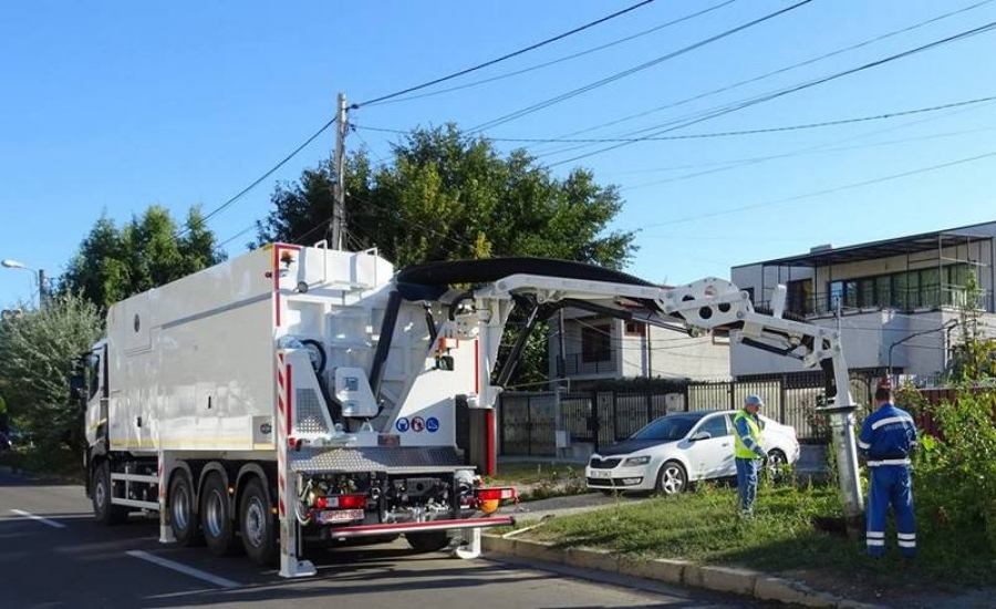 Apă Canal Galaţi şi-a achiziţionat un excavator aspirator de mare performanţă