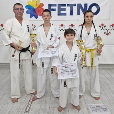 Karateka din judeţ legitimaţi la Sakura Kiai, pe podium la „Buzău Open Cup 2023”