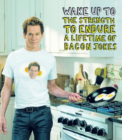 Actorul Kevin Bacon face reclamă la „Ouă cu ...Bacon”